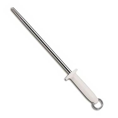 Imagem de Kit de Chairas 12 Peças Lisa Tramontina Profisional Com Haste Em Aço Carbono E Cabo De Polipropileno Branco 10"