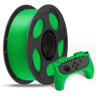Imagem de Filamento para Impressora 3d Anycubic PLA+ 1.75mm 1kg Cor Verde Green