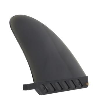 Imagem de KIMISS Prancha de Surf Em Pvc Longboard Paddle Board Substituição Grande Barbatana Traseira para Maior Estabilidade e Desempenho Em Várias Condições de Surf (Preto)