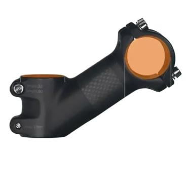 Imagem de Mesa de guidão para bicicleta em carbono e alumínio, MTB, potência ultraleve, 31,8 mm, compatível com guidões de 70/80/90/100 mm para bicicletas de estrada e montanha.(35Degree-90mm-Matte)