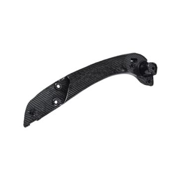 Imagem de 809600015R 197012651 Maçaneta Interna da Porta Dianteira Esquerda e Direita com Tampa Compatível com Renault Megane 3 III/Fluence 2008 2009 2010 1011 1012 1013 1014 1015 2016(Carbon-inside-L)