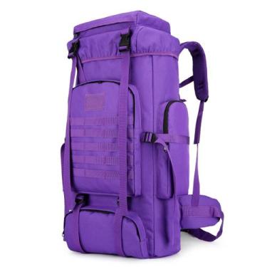 Imagem de Mochila de Senderismo MOLLE W WINTMING 70L/100L para Camping