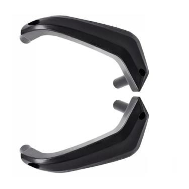 Imagem de Compatível com ford fiesta abs auto/manual driver de janela elétrica maçaneta de porta interna 2011-2020(1 Pair Manual)