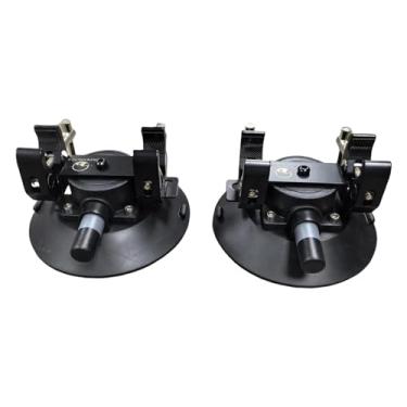 Imagem de Baoblaze Suporte de bicicleta/skate com ventosa (2 peças) para teto de carro, fácil de instalar, acessórios de reposição.