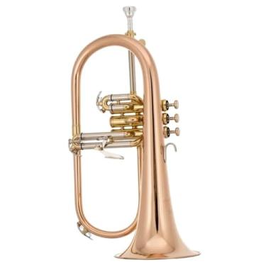 Imagem de FLUGELHORN TOKAI TFH-400GB SI BEMOL DOURADO