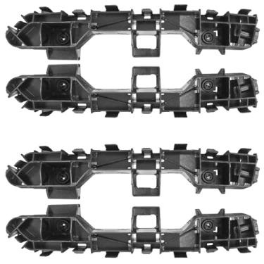 Imagem de 4 peças de suporte de capa de para-choque dianteiro esquerdo e direito para Honda Accord Sedan 2013-2017 71198T2AA01 71193T2AA01 HO1042115 HO1043115