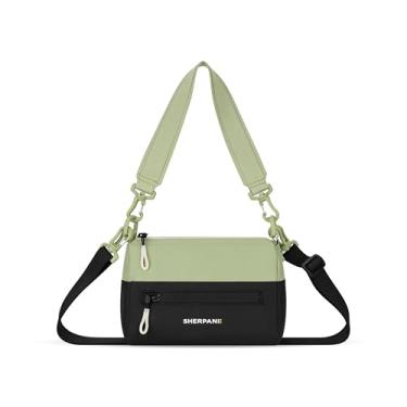 Imagem de Sherpani Skye, bolsa transversal pequena, bolsa transversal de nylon, bolsa transversal leve, bolsas, bolsas de viagem para homens e mulheres, presente de viagem, proteção RFID (palma)