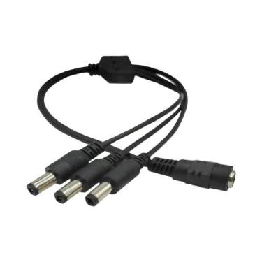 Imagem de Cabo Divisor De Energia 5.5mm 2.1mm Adaptador 5V 12V Para Luzes De LED