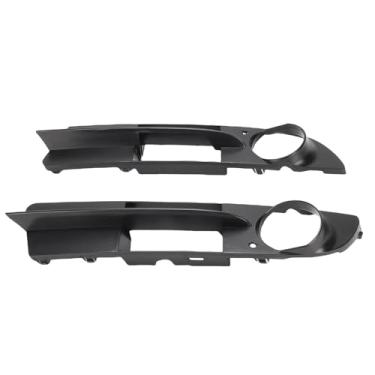 Imagem de Cryfokt Tampa da Grade do Farol de Nevoeiro do Pára-choque Dianteiro Substituição Durável e Elegante para Base 525i 530i 545i Serve para Modelos 525i Base 2004-2007 Sem Pacote M