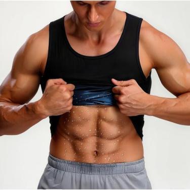 Imagem de Camiseta Regata Térmica Queima Gordura Calorias Camisa Masculino - Swe