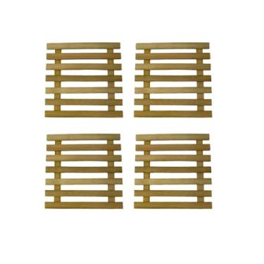 Imagem de Cascavel - Descanso De Panela Em Bambu 19X19Cm Cascavel 14377