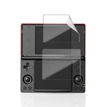 Imagem de YAJOJO [1+1] Protetor de tela para console de jogos portátil ANBERNIC RG DS, transparente, filme flexível, compatível com capas, para ANBERNIC RG DS, clareza HD