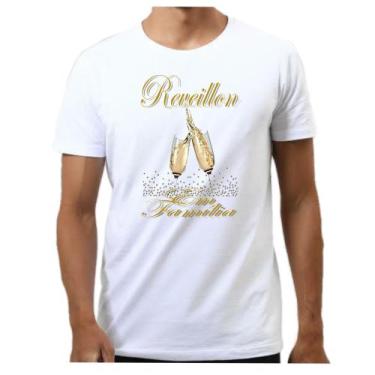 Imagem de Camiseta camisa réveillon em família festa feliz ano novo - Dogs, Bran