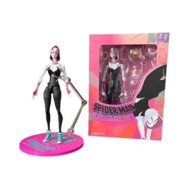 Imagem de Figuras De Ação Miles Morales Gwen Spider-Man Shf Figuarts Anime PVC M