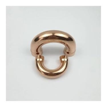 Imagem de Cobre 180 cotovelo encanamento encaixe de tubulação água gás óleo Scoket solda extremidade alimentação 180 graus 19 mm x0,8 mm x60 WWECCQIJ