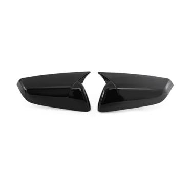 Imagem de Espelho retrovisor capa escudo vista traseira habitação acessórios do carro Compatível com chevy equinox 2017-2024 add-on estilo