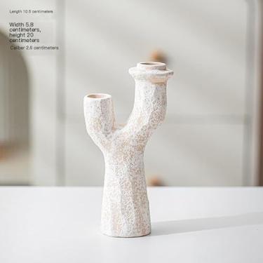 Imagem de Vaso criativo de cerâmica em formato especial, decoração colorida, sala de estar, varanda, armário de TV, vasos de flores para casa