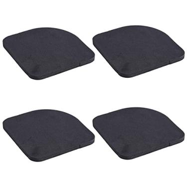 Imagem de Naroote Almofadas Antiderrapantes para Geladeira de 4 Unidades, Almofadas Absorventes de Choque EVA, de Proteção de Estabilidade Com Redução de Ruído, Ideais para Máquinas de Lavar e Eletrodomésticos