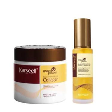 Imagem de Karseell Mascara 500gr e Óleo Essense 50 ml entrega Rápida