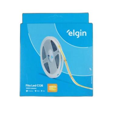 Imagem de Fita Led Elgin 24V Cob 14W M 3000K 5M