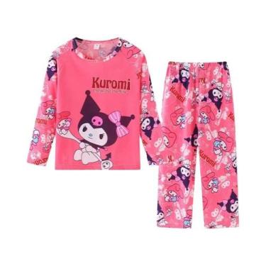 Imagem de Pijamas Da Princesa Elsa Do Frozen Para Crianças, Conjuntos De Pijamas
