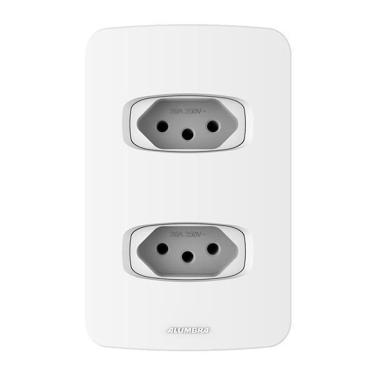 Imagem de Conjunto 2 Tomadas 20A - Alumbra Gracia - 85336