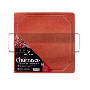 Imagem de Prancha/Tábua Para Churrasco Com Cabo Metal Stolf