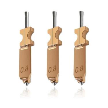 Imagem de Bico Destacável De 0.4, 0.6, 0.25, 0.8mm Para Hotend Flashforge AD5X: 