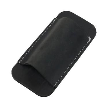 Imagem de Bainha De Couro Genuíno Para Canivete Dobrável EDC, Suporte De Cintura