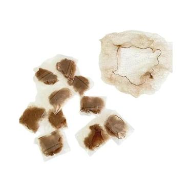 Imagem de Rede De Cabelo De Nylon Preta, Bege E Marrom 5mm Durável Para Perucas 