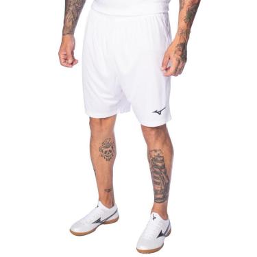Imagem de Calção Masculino Mizuno Futebol Branco-Masculino