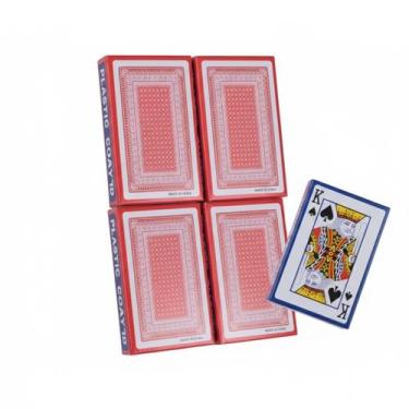 Imagem de Baralho Iniciante 54 Cartas Jogo Clássico Família e Reunião - Importad