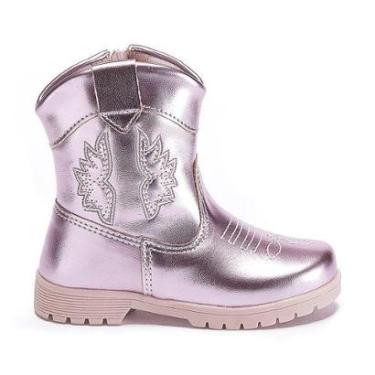 Imagem de Bota Infantil Country Texana Fashion Metalizado-Feminino