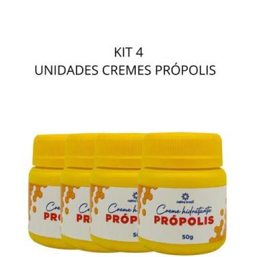 Imagem de Kit Quarteto Hidratante Corporal Própolis Nativa Brasil 50g