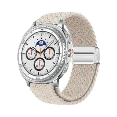 Imagem de Pulseira Magnética De Nylon Trançado Solo Loop De 40mm 44mm 46mm Para 