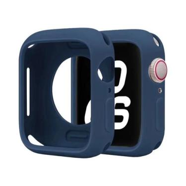 Imagem de Capa De Silicone 42mm 46mm Para Apple Watch Series 9 8 7 6 5 4 3 SE, P