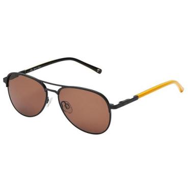 Imagem de Óculos de Sol Infantil Tigor T Tigre STT124 C03 - Preto 50 - Tigor T. 