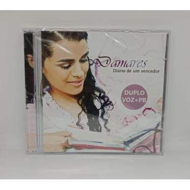 Imagem de Cd duplo damares  diário de um vencedor  voz e playback - GRAVADORA LO