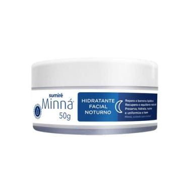 Imagem de Creme Hidratante Facial Minná Noturno 50g