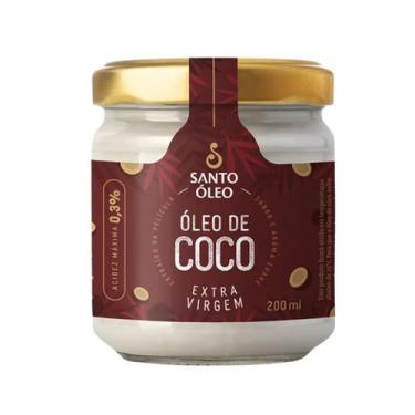 Imagem de Óleo de Coco Extravirgem Película 200ml- Santo Óleo