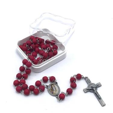 Imagem de Terço Perfumado de Rosas Nossa Senhora De Lourdes - FORNECEDOR 6