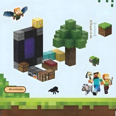 Imagem de Conjunto De Blocos Magnéticos DIY Para Crianças, Brinquedo Criativo De