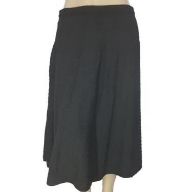 Imagem de Saia Feminina Tricot Links Wan - Katlen Tricot, Preto, Único