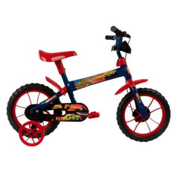 Imagem de Bicicleta Infantil Aro 12 Verden Jack Menino 3-5 Anos -, Azul, Vermelh
