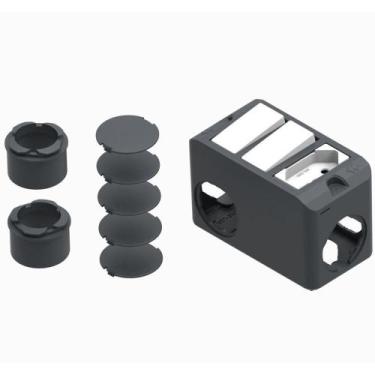 Imagem de Combo Poliwetzel Em Pvc Com 1 Tomada 10a 2 Interruptores 2 Conectores 