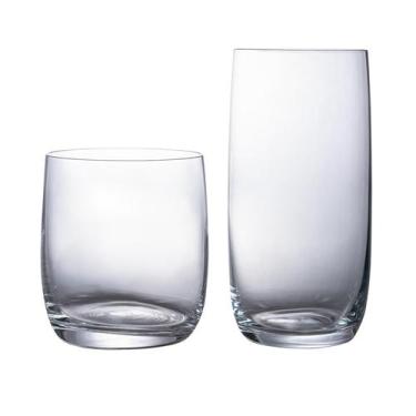 Imagem de Jogo de 6 copos baixos Jazz em cristal 390ml -Fracalanza, 3 meses por 