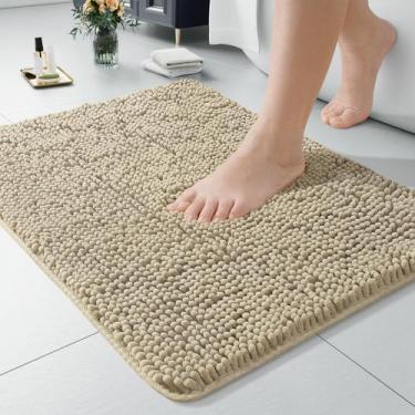 Imagem de Tapete de banheiro LOCHAS Luxury Shaggy Bath Mat 60x43cm bege