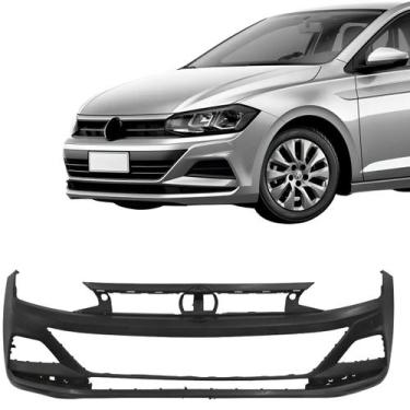 Imagem de Parachoque Dianteiro Polo 2018 2019 2020 Com Furo Sensor - Plastiron