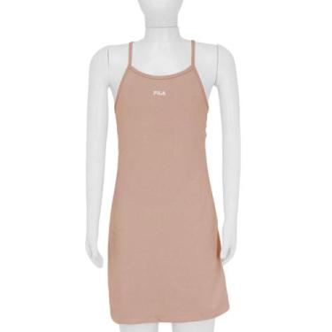 Imagem de Vestido Fila Letter Light Junior Nude Rose, 10