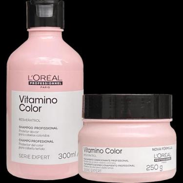 Imagem de Kit Loreal Série Expert Vitamino Color Shampoo e Máscara - L'Oréal Pro